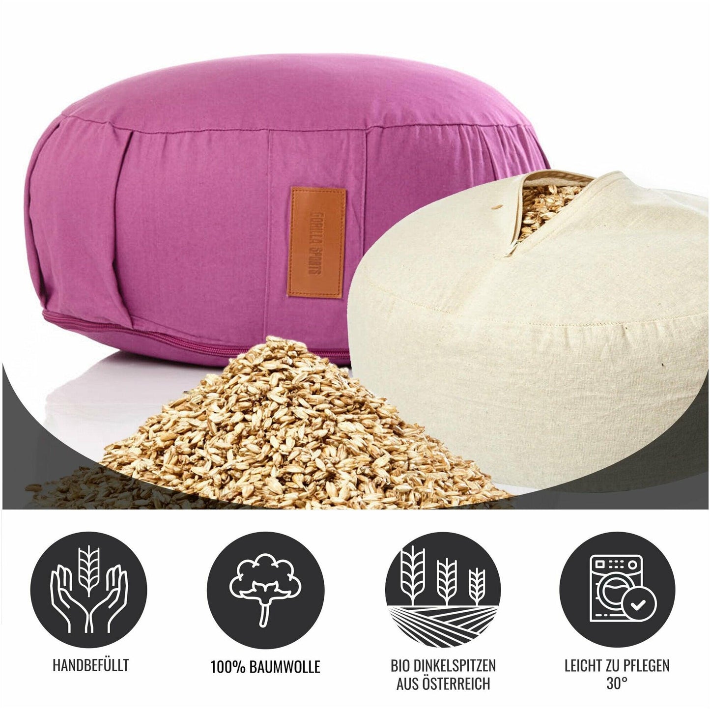 Cuscino Yoga colore a scelta
