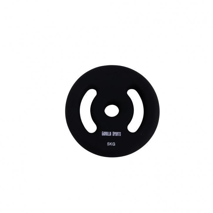 Set Dischi Pesi 30/31 mm, 1 - 5 kg, neoprene
