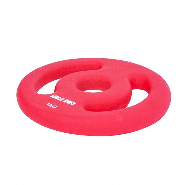 Set Dischi Pesi 30/31 mm, 1 - 5 kg, neoprene