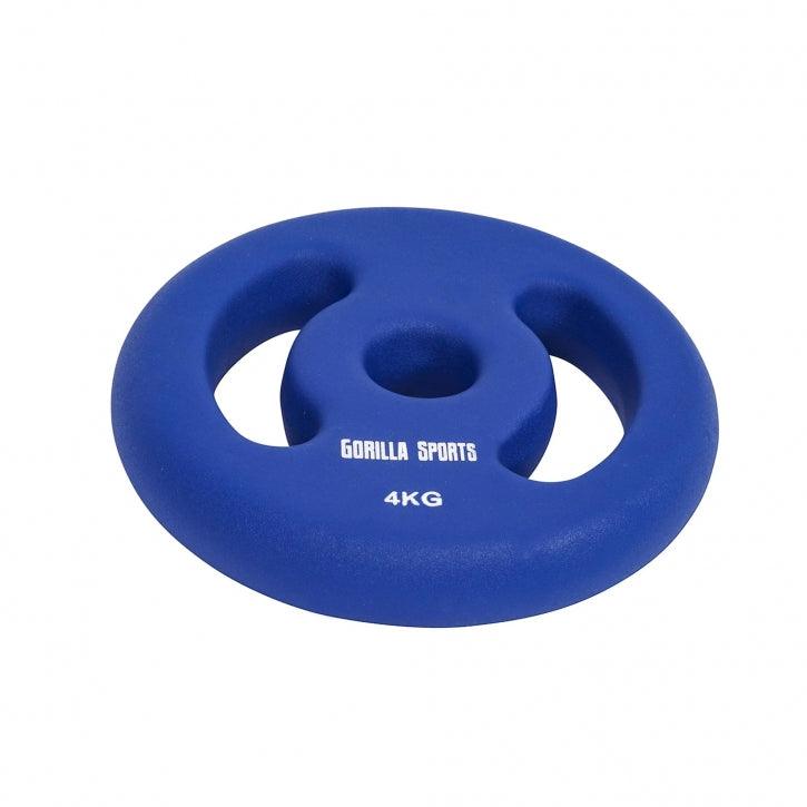 Set Dischi Pesi 30/31 mm, 1 - 5 kg, neoprene