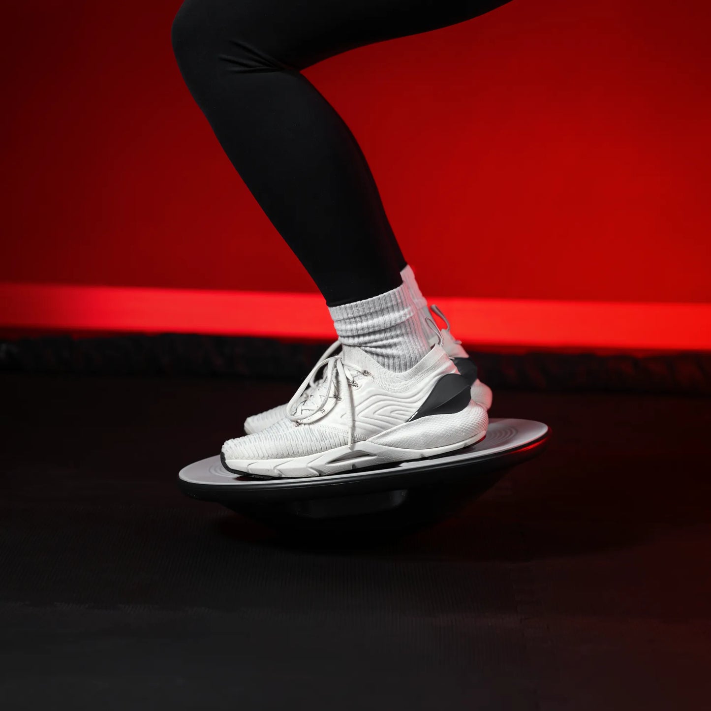 Balance Board con Impugnature in nero/grigio