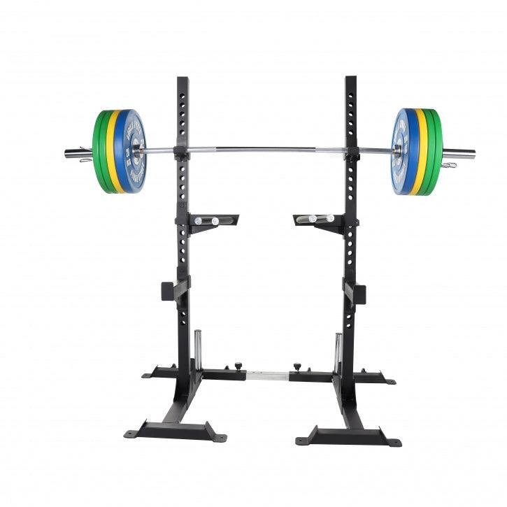 Squat Rack con Set Bilanciere Olimpico 140 kg