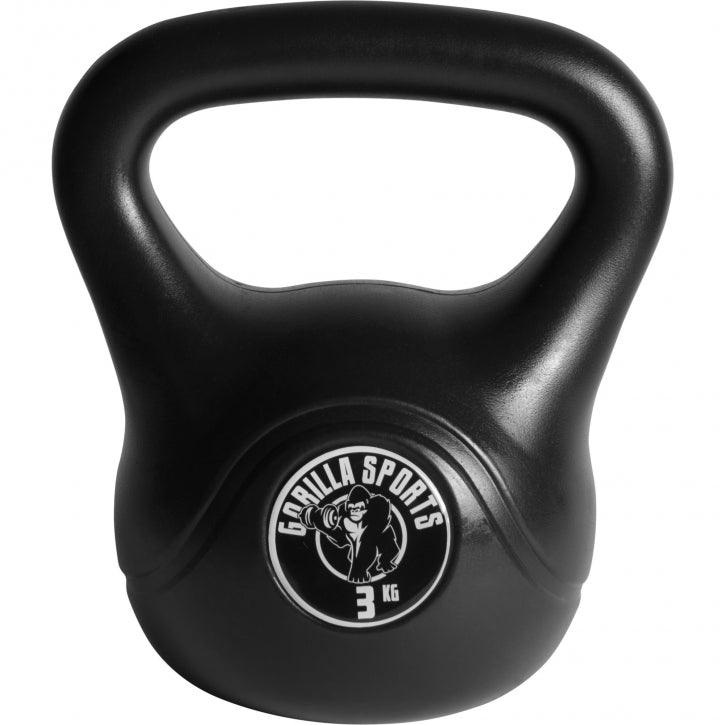 Kettlebell in Plastica, Peso a Scelta 2-20 kg