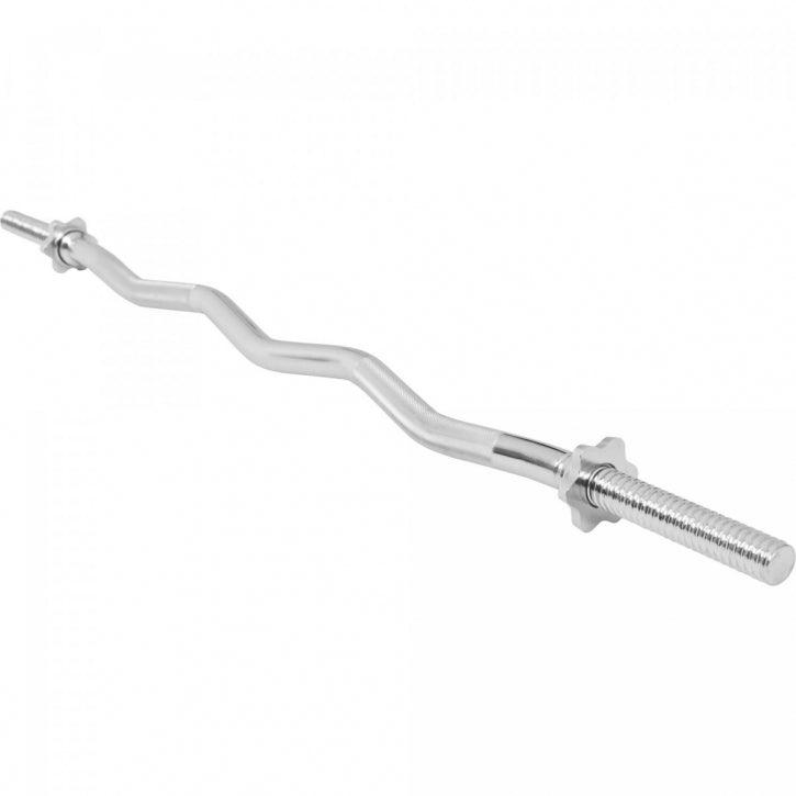 Set 2 Manubri, Curl Bilanciere EZ e Collari a Molla