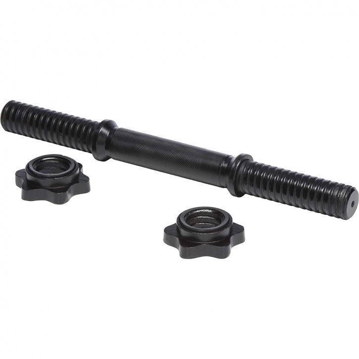 Set 2 Manubri, Curl Bilanciere EZ e Collari a Molla
