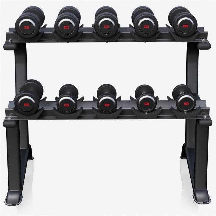 Set Manubri e Rastrelliera 90 kg