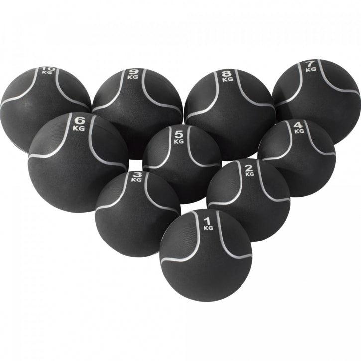 Palla Medica nera/argento, 1-10 kg