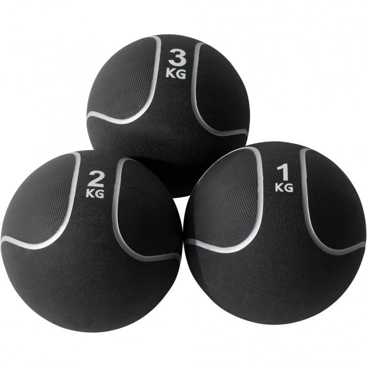 Palla Medica nera/argento, 1-10 kg