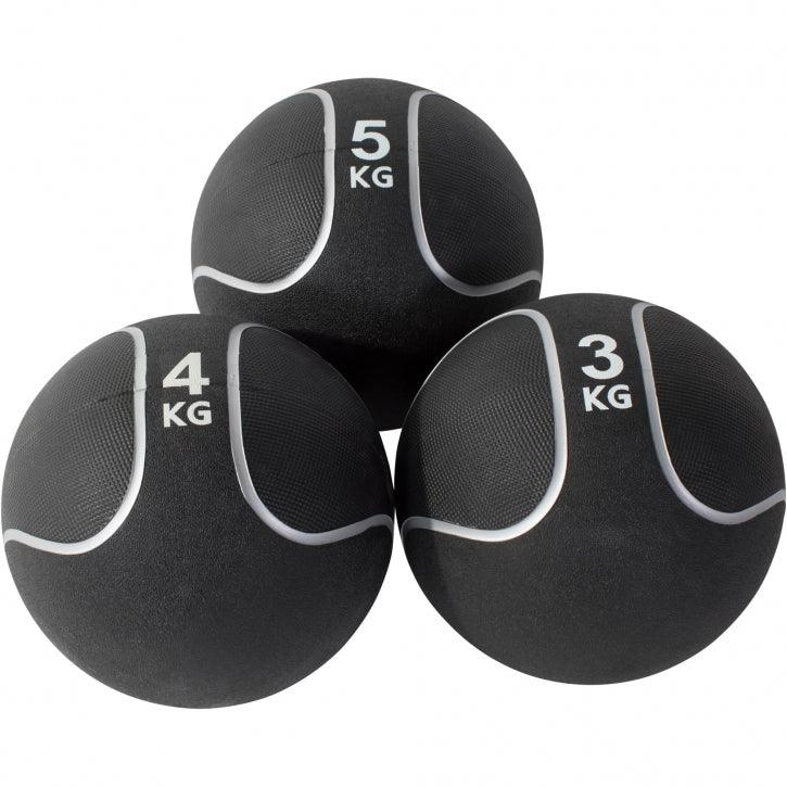 Palla Medica nera/argento, 1-10 kg
