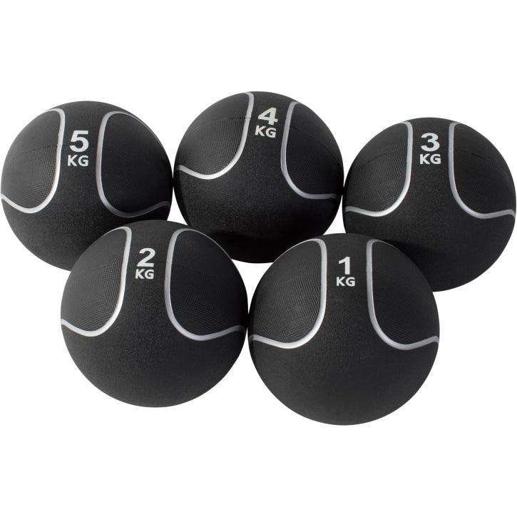 Palla Medica nera/argento, 1-10 kg