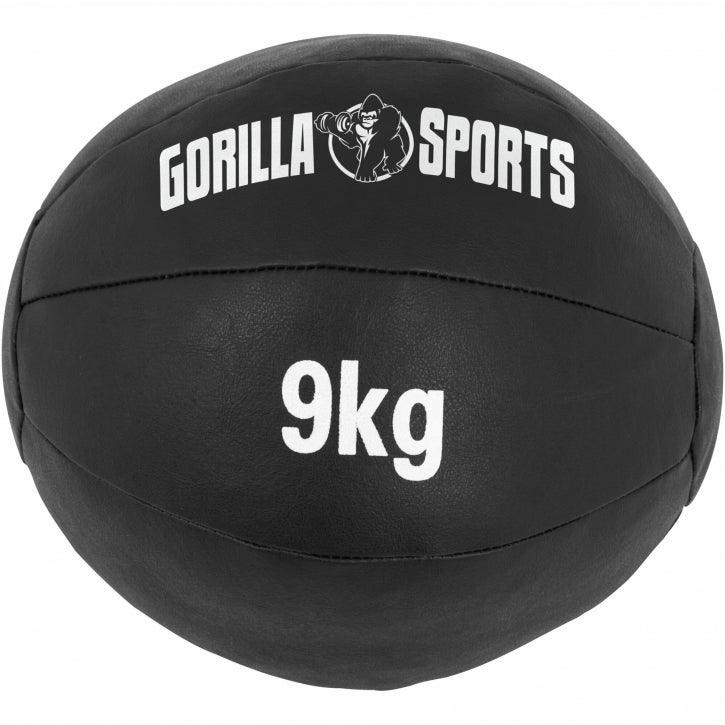Palla Medica in pelle nera, 1-10 kg