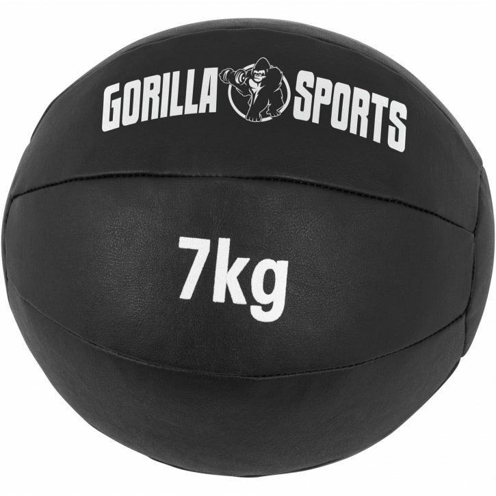 Palla Medica in pelle nera, 1-10 kg