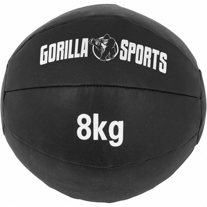 Palla Medica in pelle nera, 1-10 kg