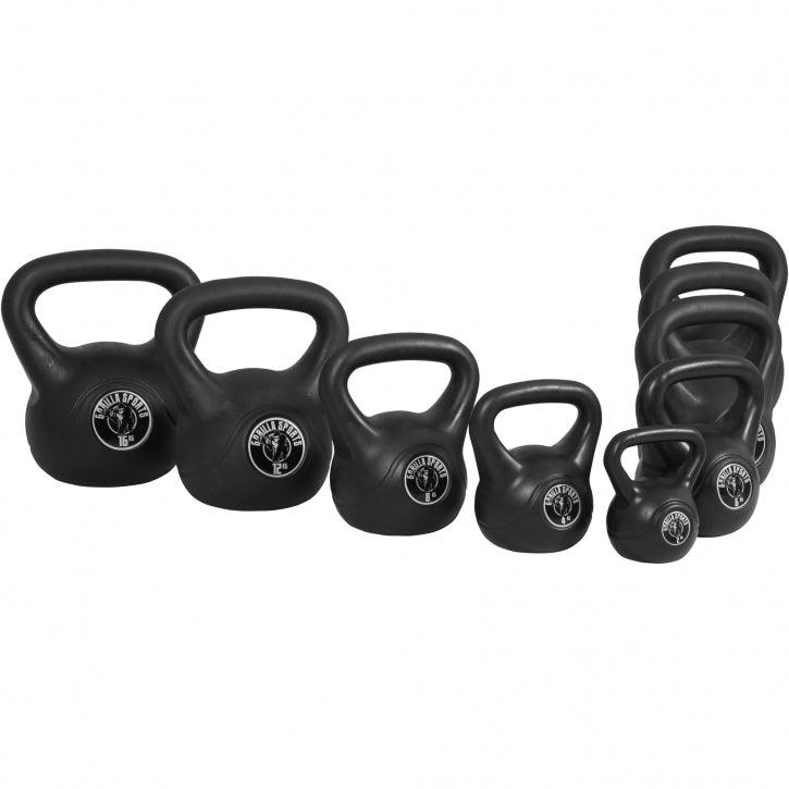 Kettlebell in Plastica, Peso a Scelta 2-20 kg