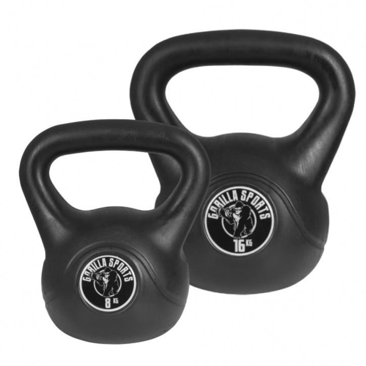 Kettlebell in Plastica, Peso a Scelta 2-20 kg