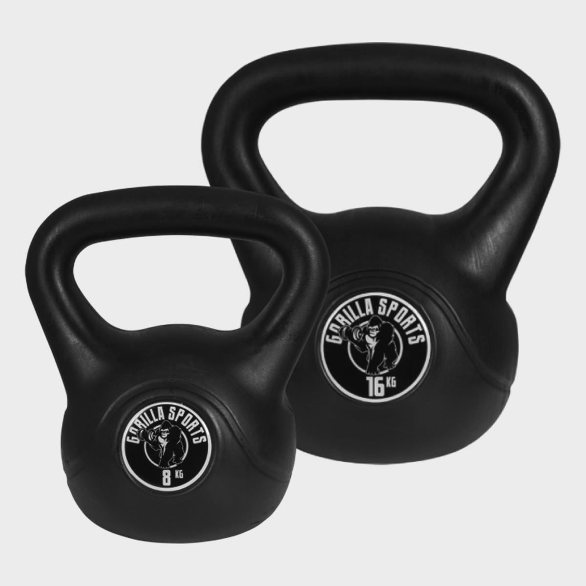 Kettlebell in Plastica, Peso a Scelta 2-20 kg