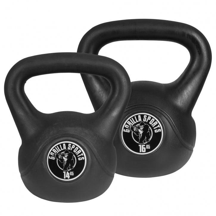 Kettlebell in Plastica, Peso a Scelta 2-20 kg