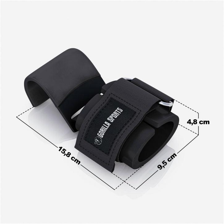 Cinghie di Sollevamento con Ganci, Set da 2