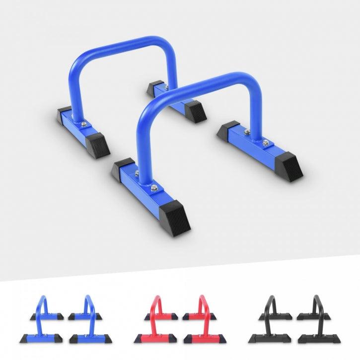 Parallette Push Up nero/rosso/blu