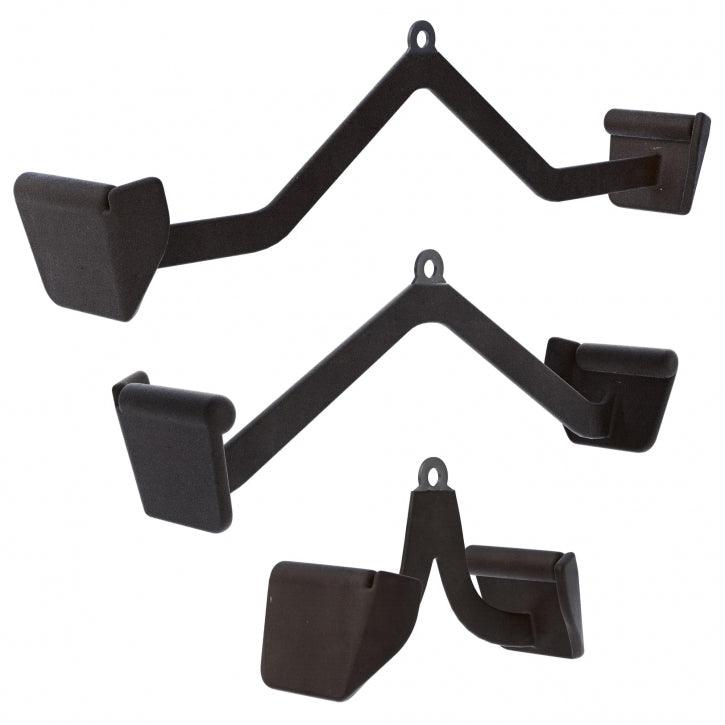 Impugnatura per Lat Pulldown/Vogatore in Gomma Nera