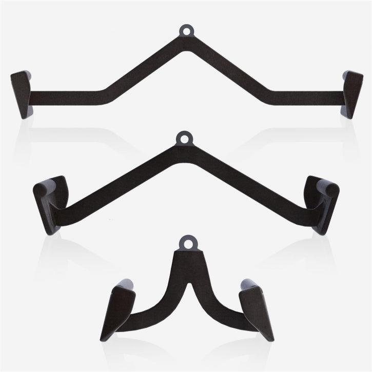 Impugnatura per Lat Pulldown/Vogatore in Gomma Nera