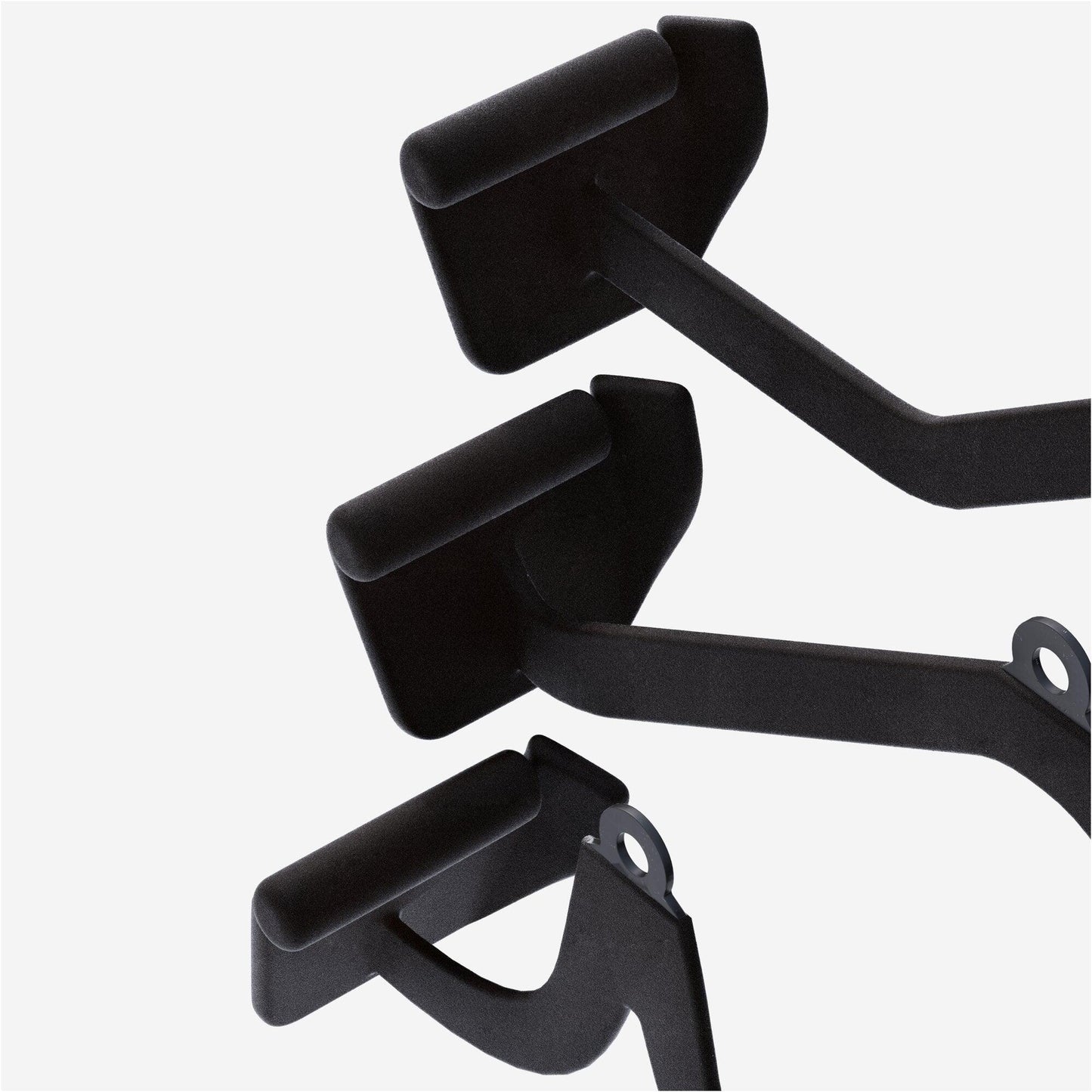 Impugnatura per Lat Pulldown/Vogatore in Gomma Nera