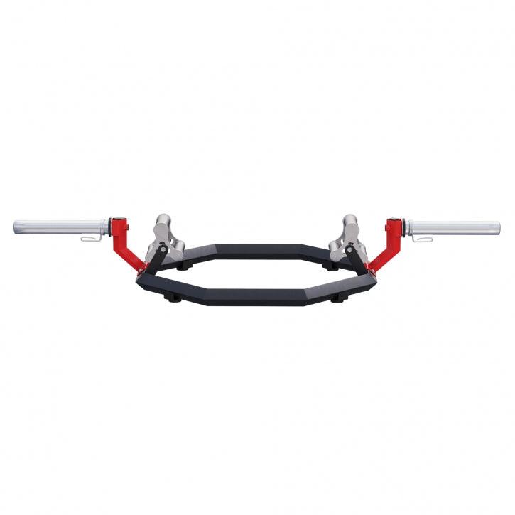 Multi Grip Trap Bar in Nero/Rosso