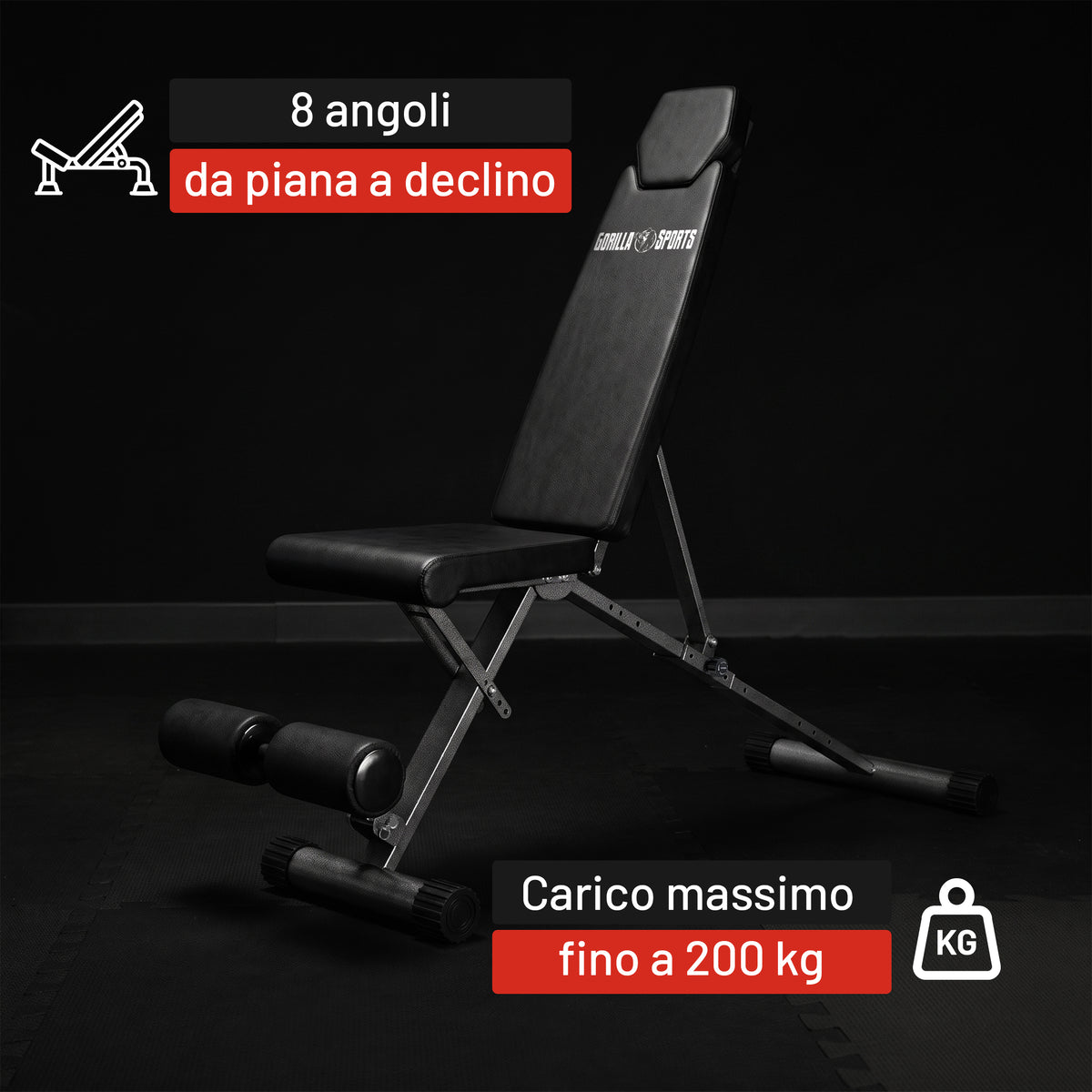 Panca Inclinata Pieghevole