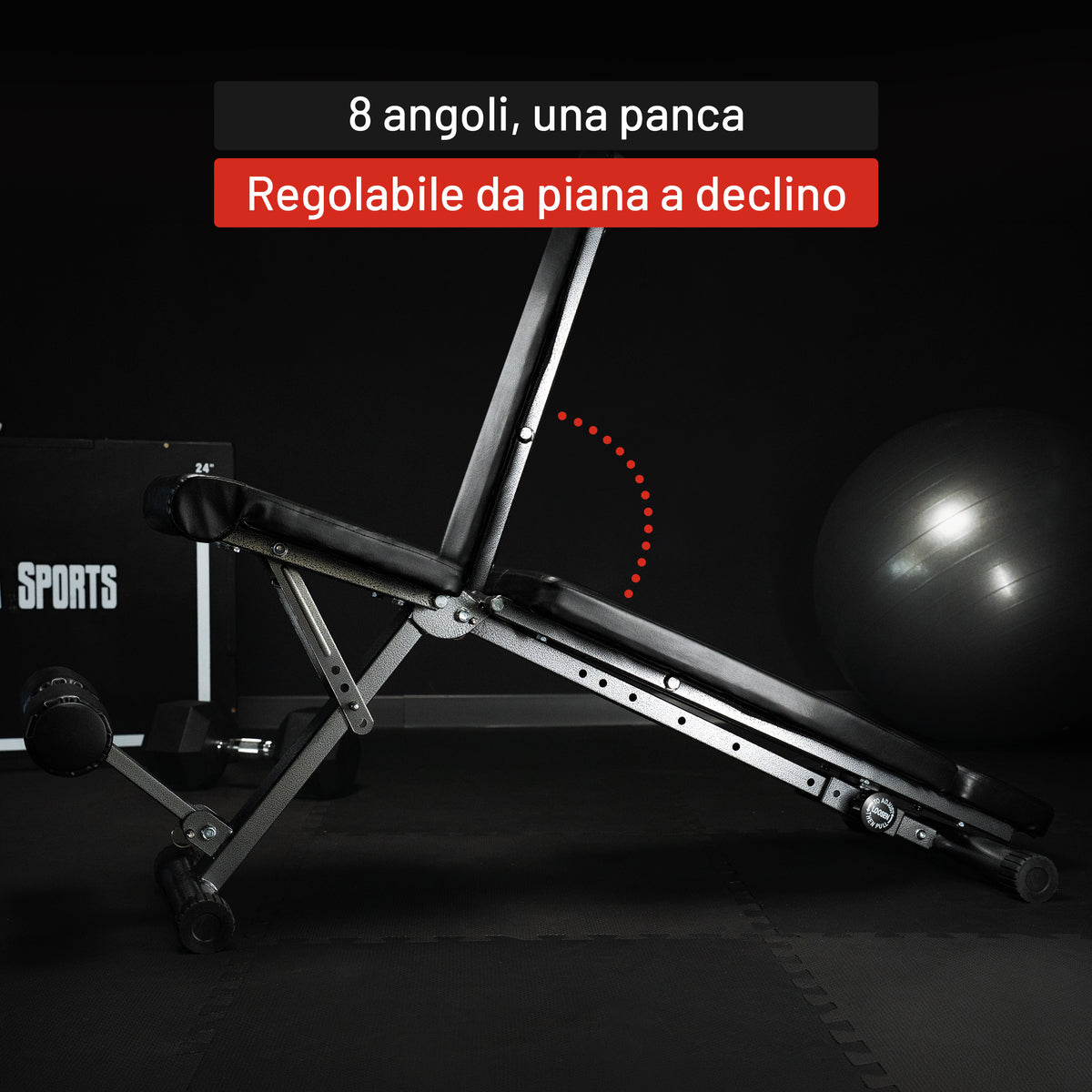 Panca Inclinata Pieghevole