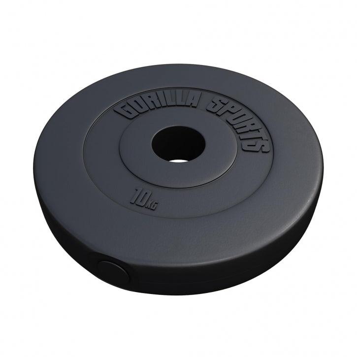 Disco Olimpico in Plastica 50/51mm, Peso a Scelta 1,25KG - 15KG