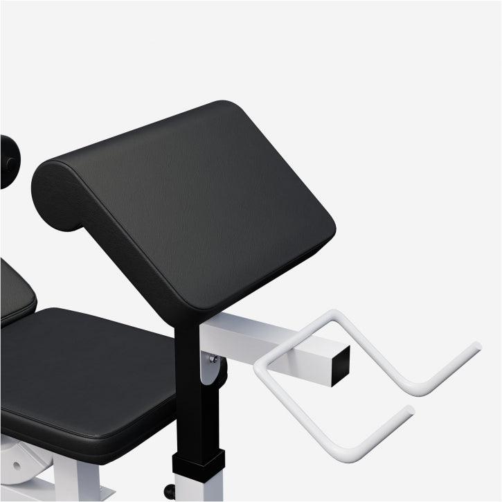 Set Panca Multifunzione con Blancieri e Dischi Gripper 100 kg 27 Pezzi