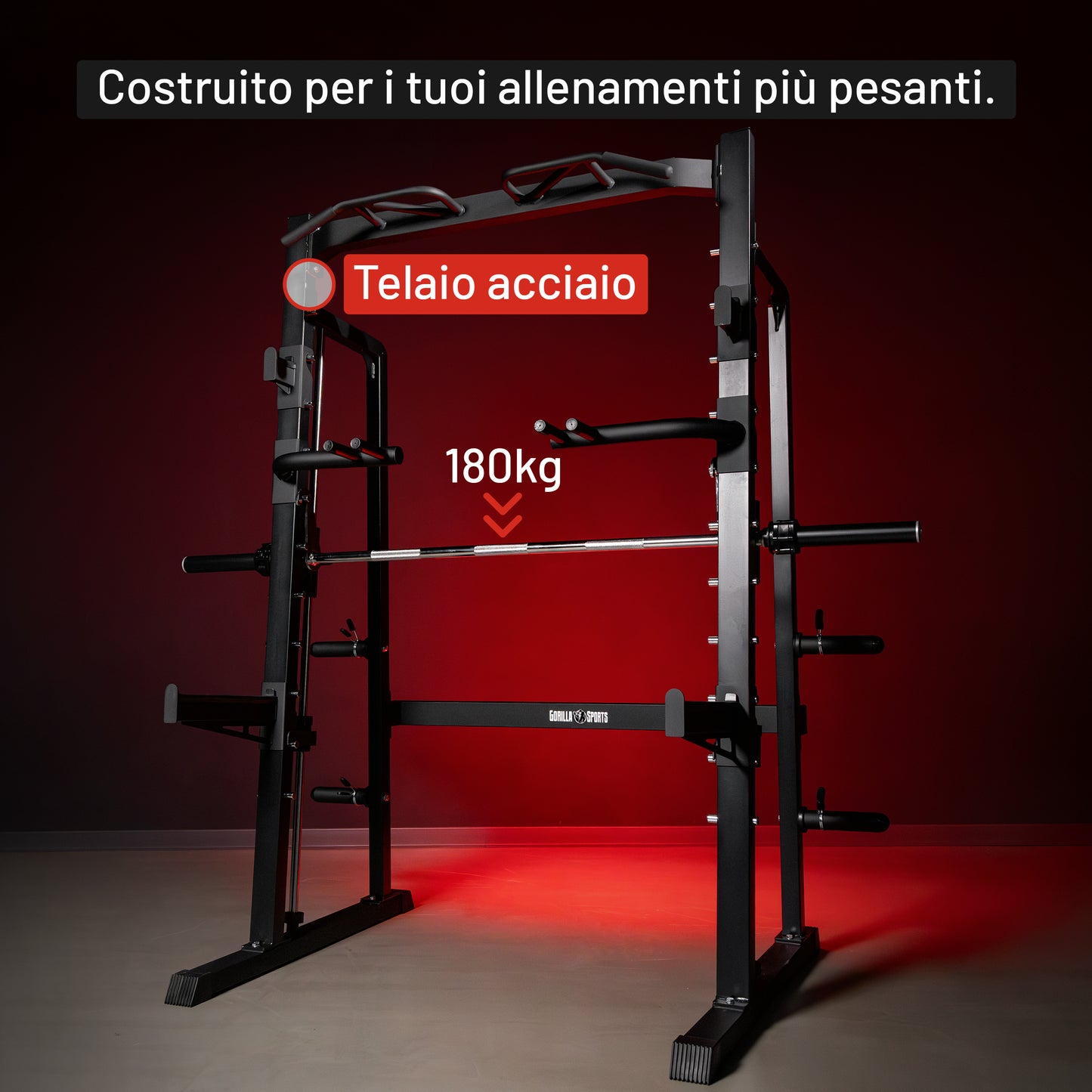 Smith Machine a mezzo rack
