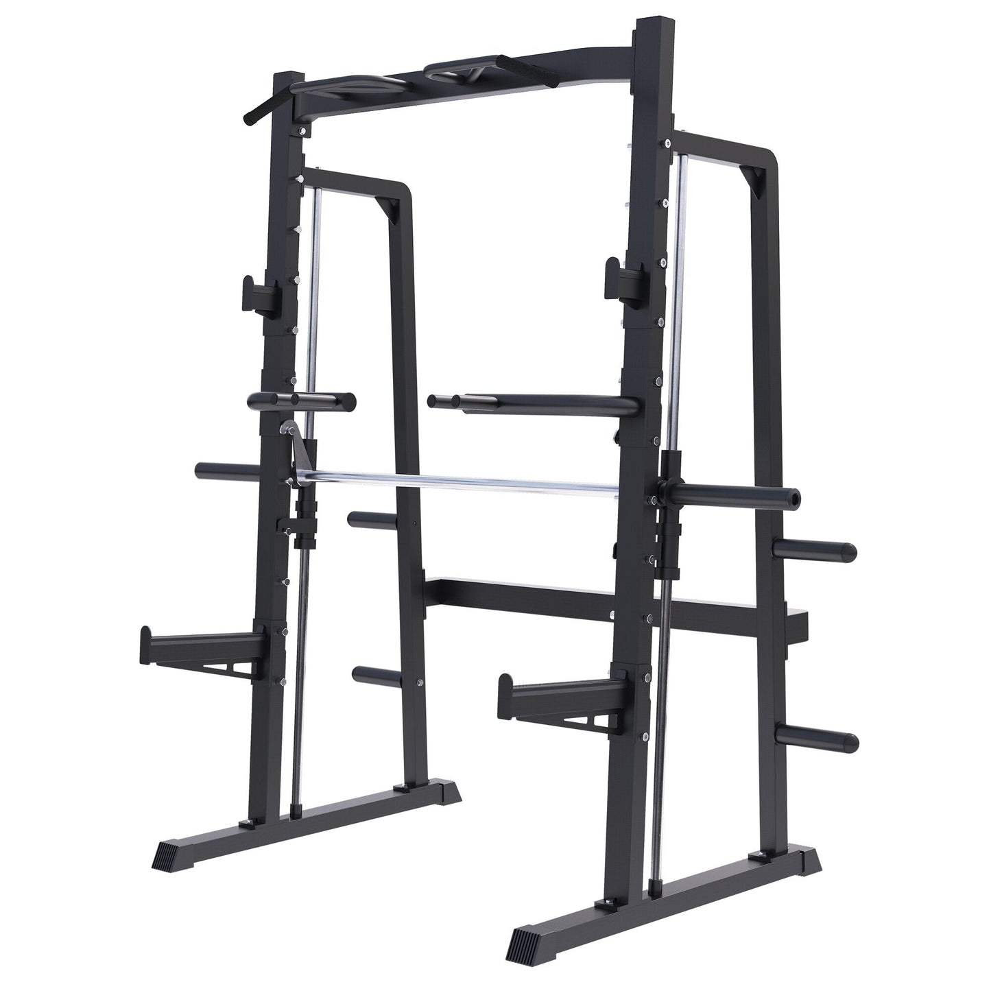 Macchina Smith a mezzo rack