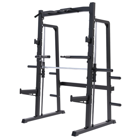 Macchina Smith a mezzo rack