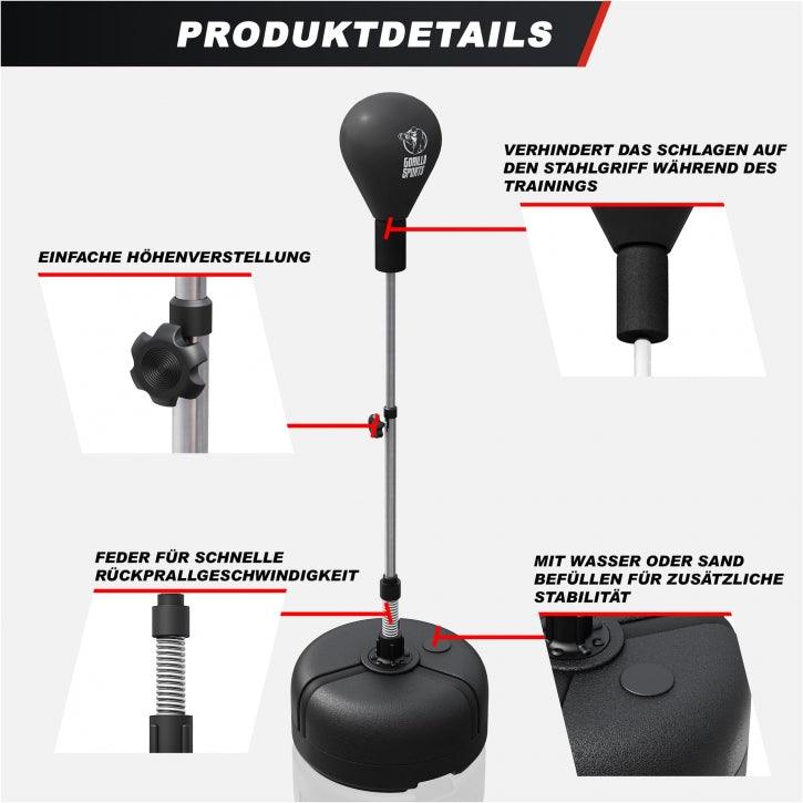 Punching Ball da Terra con Altezza Regolabile