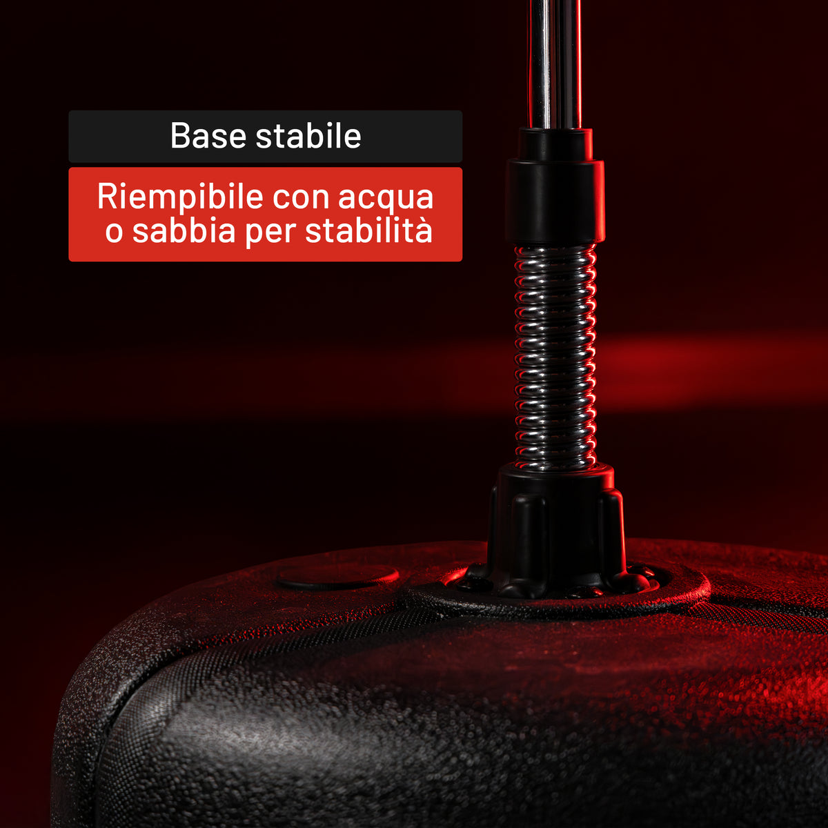 Punching Ball da Terra con Altezza Regolabile