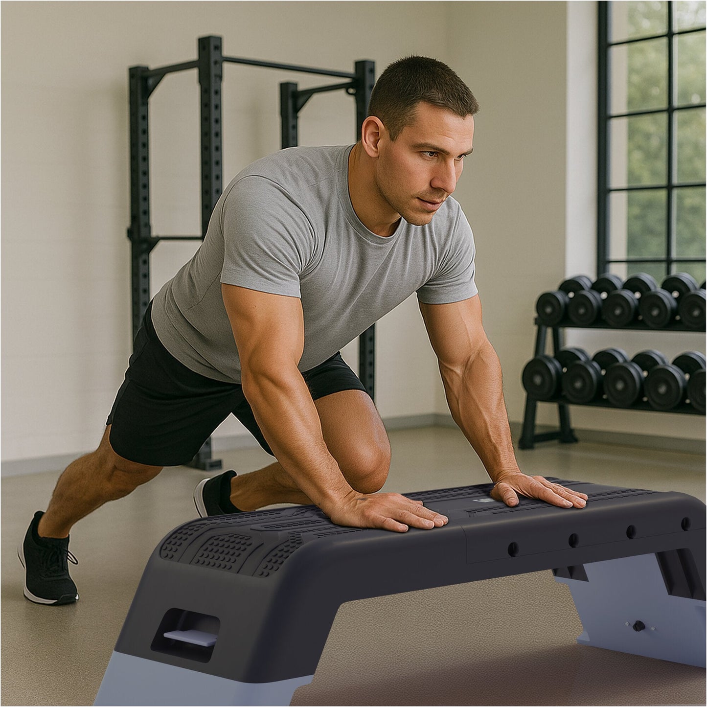 Stepper Fitness Aerobica regolabile