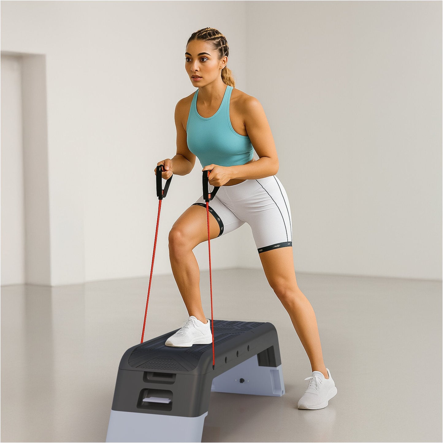 Stepper Fitness Aerobica regolabile