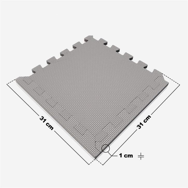Set Tappetini Prottetivi 30x30cm - 18 Tappetini inclusi i Terminali