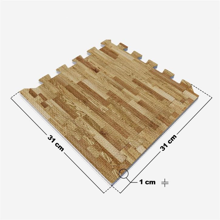 Set Tappetini Prottetivi 30x30cm - 18 Tappetini inclusi i Terminali
