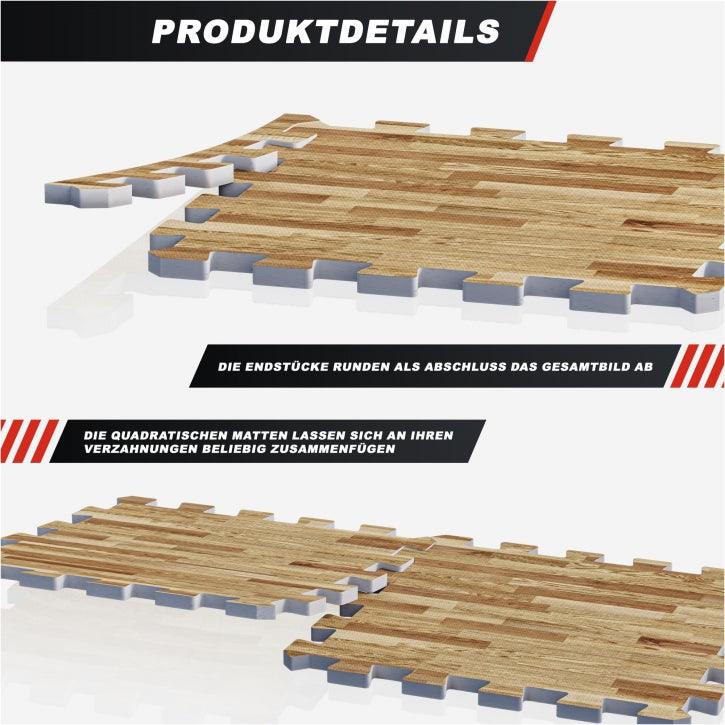 Set Tappetini Prottetivi 30x30cm - 18 Tappetini inclusi i Terminali