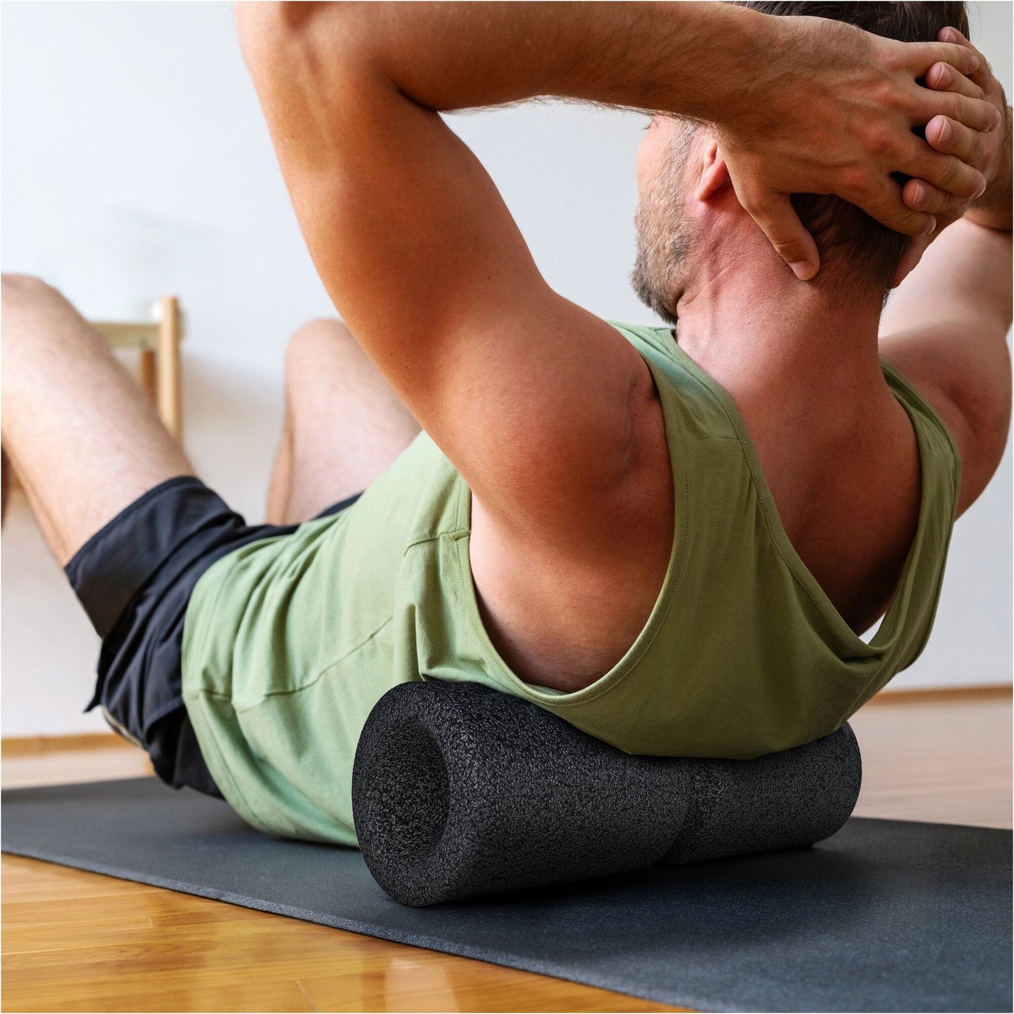 Foam Roller 38 cm - Rullo Fasciale Zigrinato