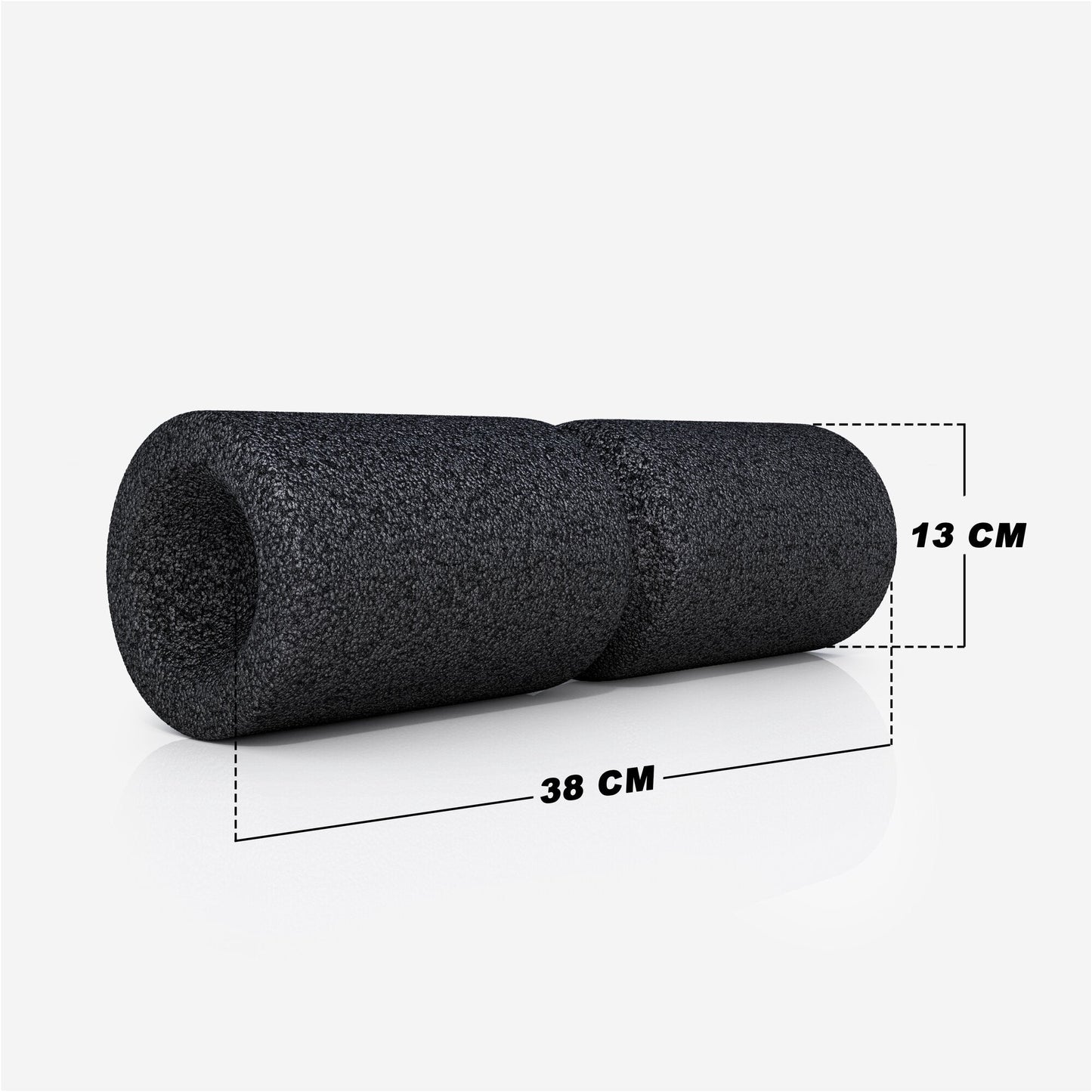Foam Roller 38 cm - Rullo Fasciale Zigrinato