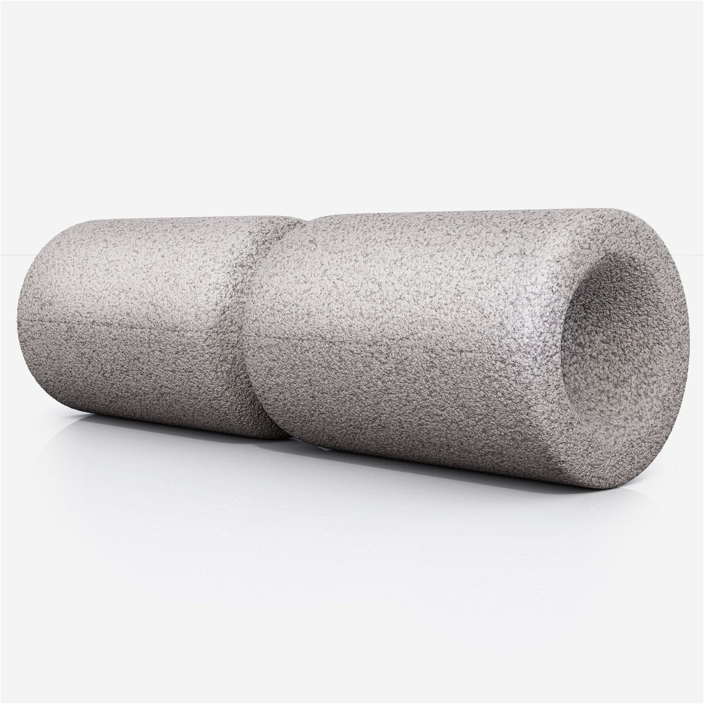 Foam Roller 38 cm - Rullo Fasciale Zigrinato