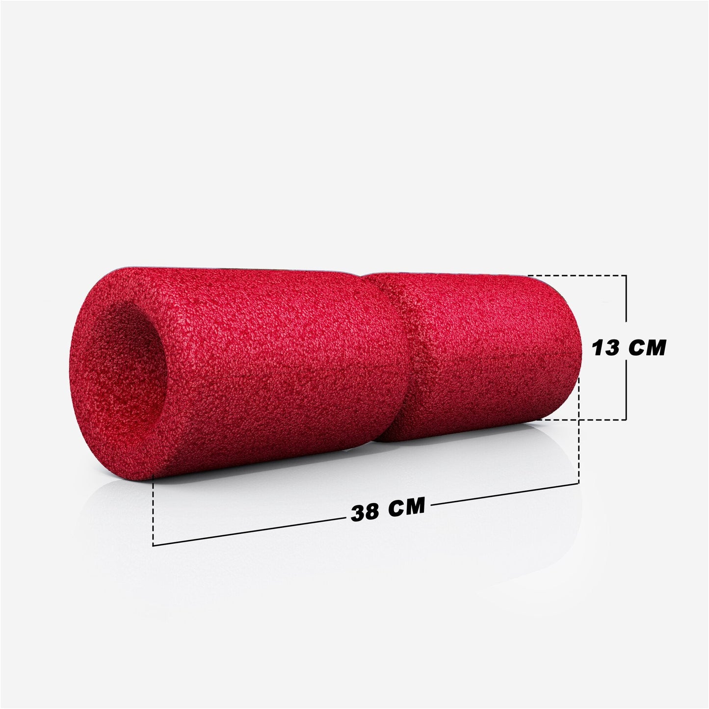 Foam Roller 38 cm - Rullo Fasciale Zigrinato