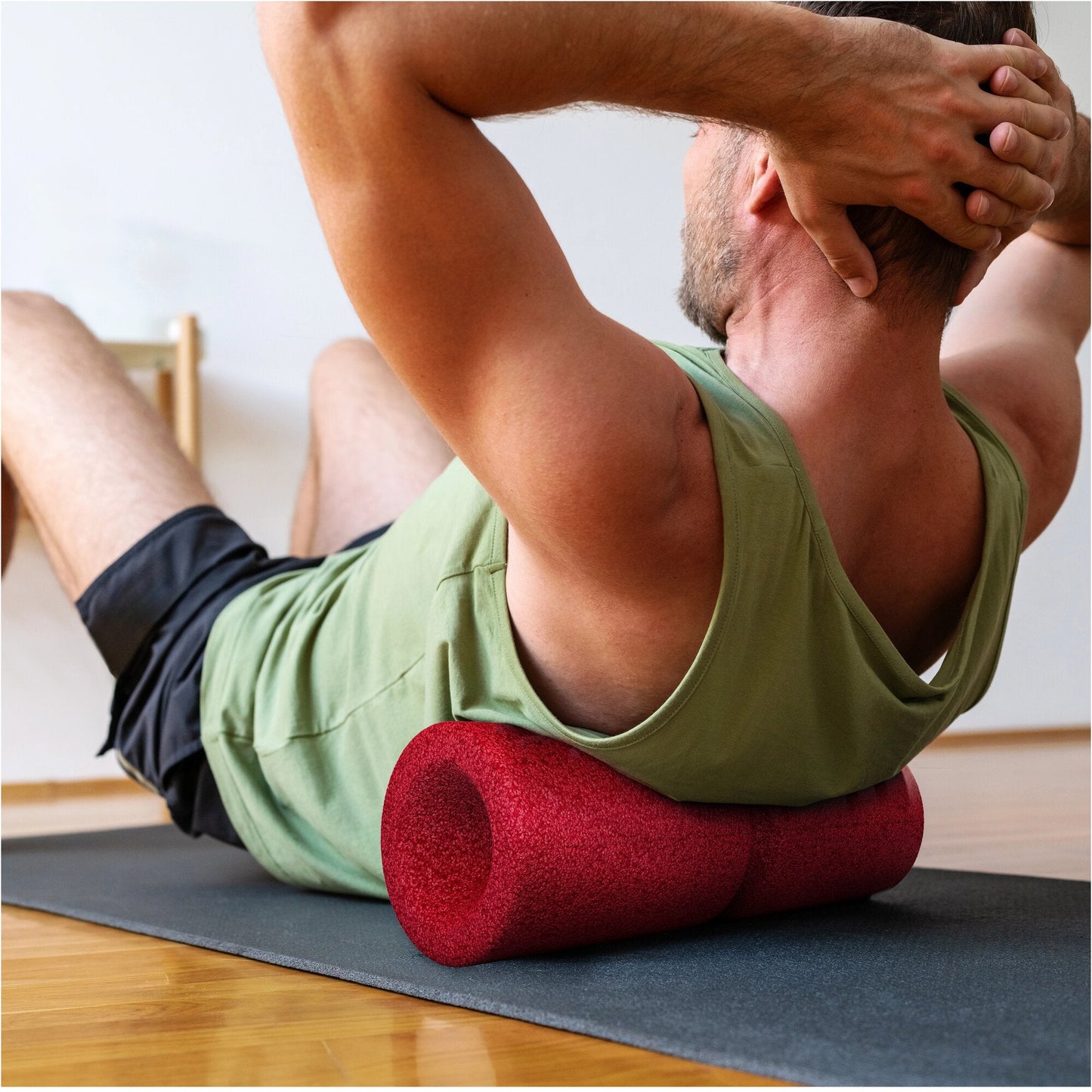 Foam Roller 38 cm - Rullo Fasciale Zigrinato