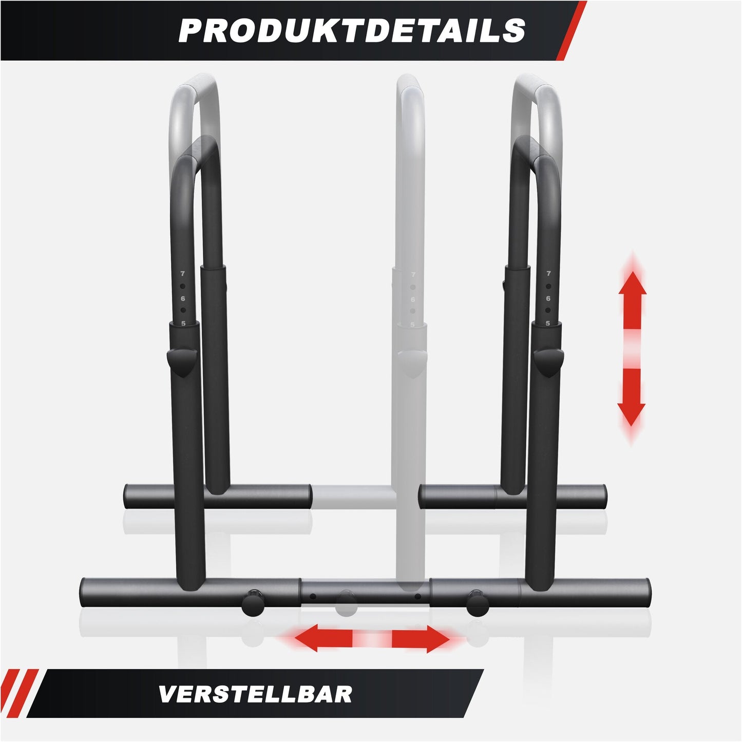 Parallele Dip Regolabili 500 kg