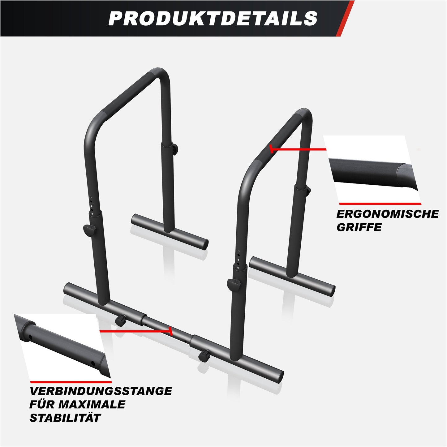 Parallele Dip Regolabili 500 kg