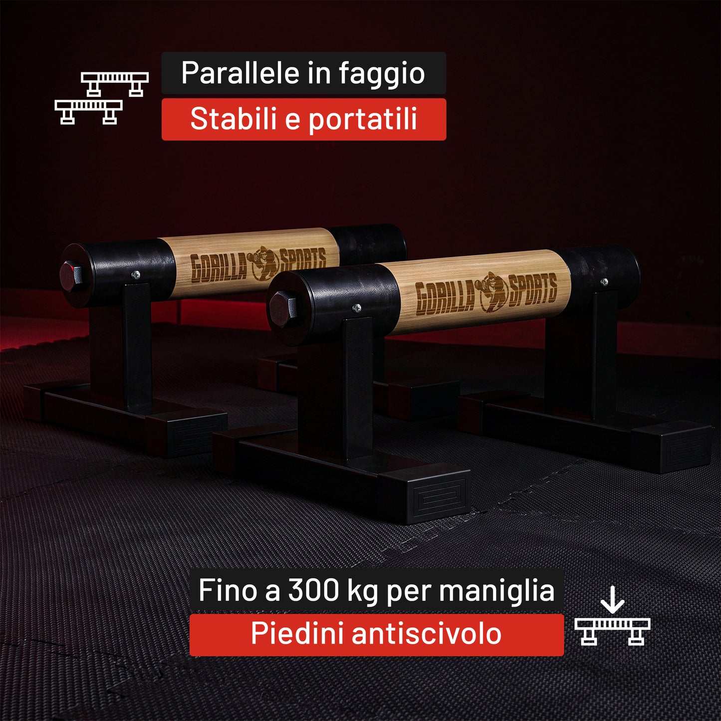Parallette Push Up - Set da 2