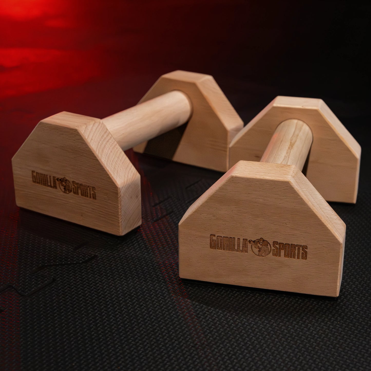 Parallette Push Up in legno